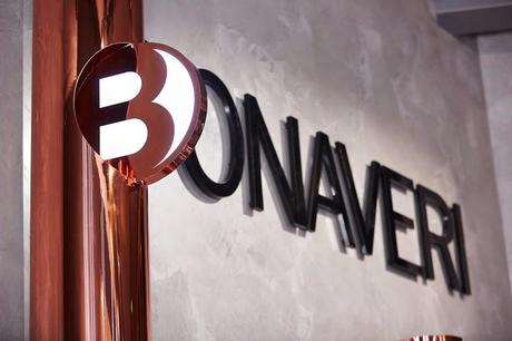 El showroom de Bonaveri en Milán