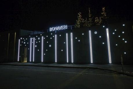 El showroom de Bonaveri en Milán