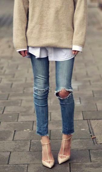 ¿Cómo llevar la tendencia de los vaqueros rotos? ¿Cómo llevar la tendencia de los vaqueros rotos?