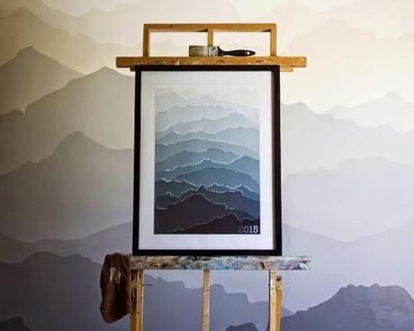 diy-mural-cabecero-pintura-paisaje-cabecero diy-mural-cabecero-pintura-paisaje-cabecero