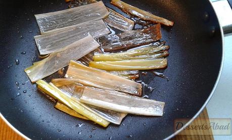 Puerro confitado Puerro confitado