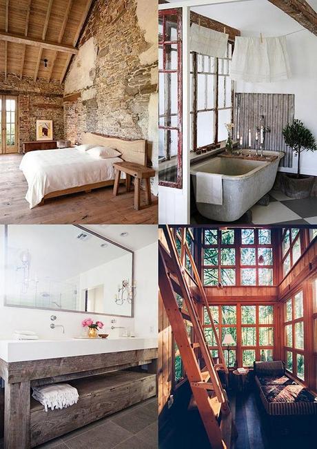 decoración-rústica Rustic House decoration