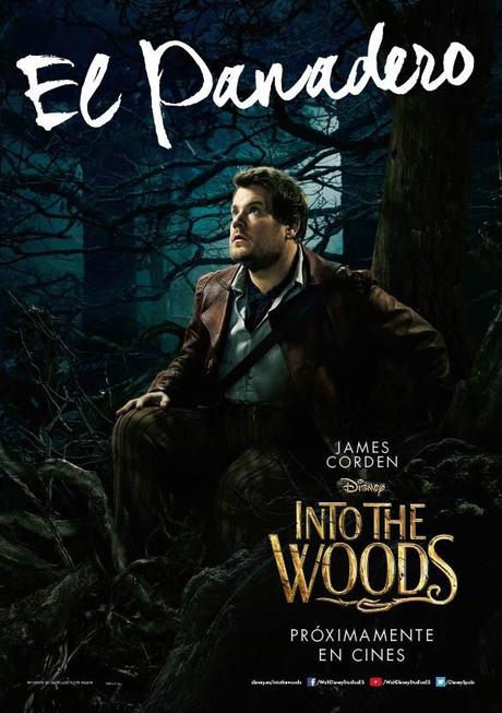 Cartel personaje James Corden en Into the Woods