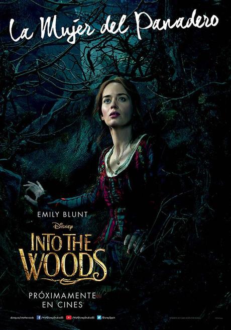 Cartel personaje Emily Blunt en Into the Woods