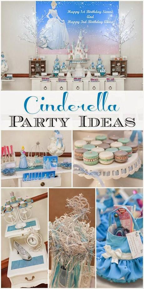 Cinderella Birthday Invite + Party Ideas & Decor.