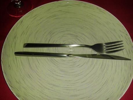 Cubiertos: plato excelente Cubiertos: plato excelente