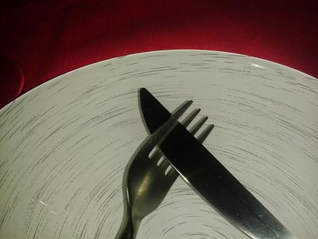 Cubiertos: plato no ha gustado, detalle Cubiertos: plato no ha gustado, detalle