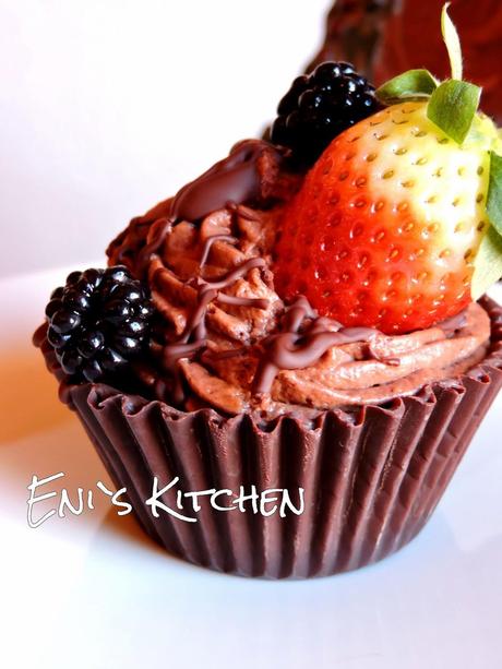 ¡ Cupcakes de chocolate! SIN PAPEL NI MASA