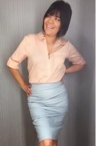 Durazno con azul Durazno con azul