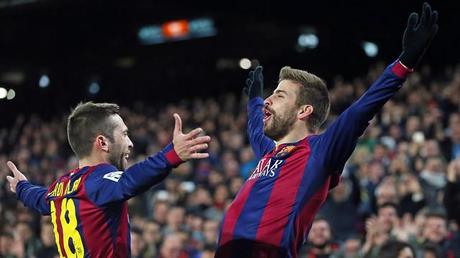 Messi, Iniesta y Piqué le dan la victoria al Barcelona