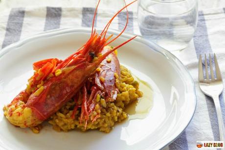 Receta de arroz con carabineros