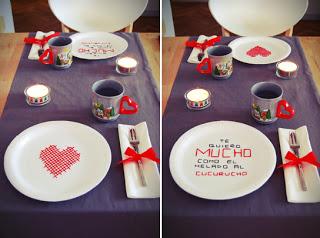 Como decorar tu mesa para el 14 de febrero + VIDEO Como decorar tu mesa para el 14 de febrero + VIDEO