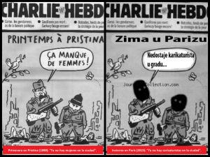 EN FOTO: Charlie Hebdo, invierno en París y Chaplin como punto de partida Yo no soy Charlie Hebdo reacciones