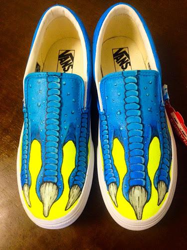 Las dinozapatillas artesanales de Daniel Pierce Las dinozapatillas artesanales de Daniel Pierce