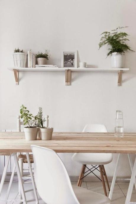 Decoración: mesas de madera Decoración: mesas de madera