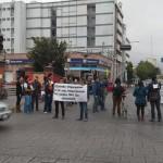 Protestan y pintan cebras peatonales en San Luis Potosí