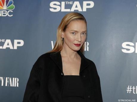 Parece ser que sigo pareciéndome a Uma Thurman...lo que el maquillaje puede hacer contigo.