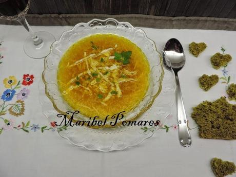 Sopa de col y calabaza en olla programable. Sopa de col y calabaza en olla programable.