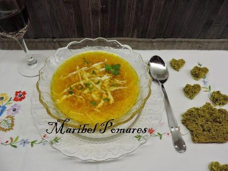 Sopa de col y calabaza en olla programable. Sopa de col y calabaza en olla programable.