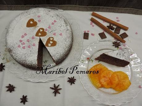 Bizcocho de caqui persimón en olla programable. Bizcocho de caqui persimón en olla programable.