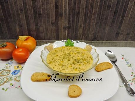 Crema de tomate en thermomix. Crema de tomate en thermomix.