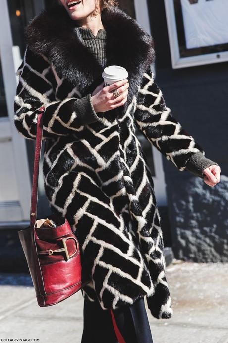 STREET STYLE NYFW I New_York_Fashion_Week-Fall_Winter_2015-Street_Style-NYFW-Fur_Coat-Red_Dior_Bag-
