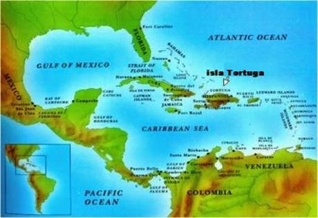 Piratas y filibusteros navegando por el mar Caribe