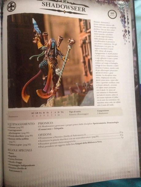 Nuevos adelantos del codex Arlequines Nuevos adelantos del codex Arlequines