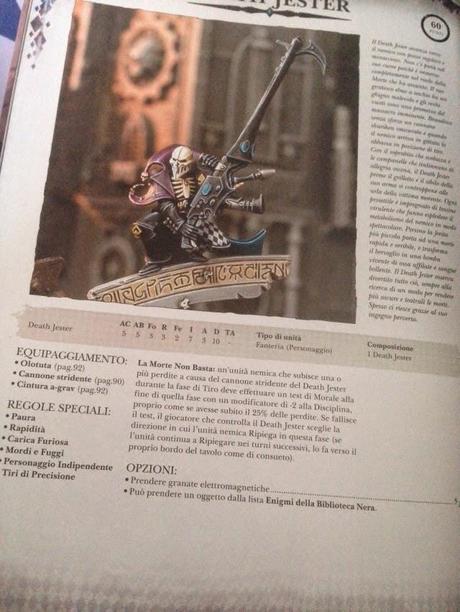 Nuevos adelantos del codex Arlequines Nuevos adelantos del codex Arlequines