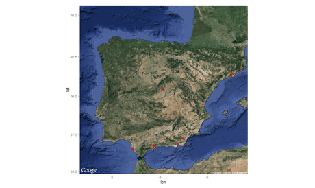 Análisis de la conversación en la red del día que Albert Rivera quiso enseñar a pescar a los andaluces Albert Rivera mapa