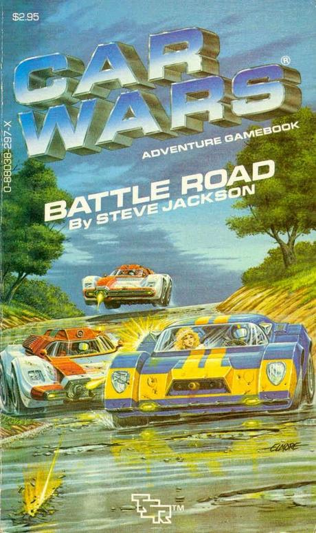 Steve Jackson Games y TSR unieron fuerzas:Car Wars Adventure Gamebook