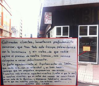 Descontento del comercio de León con el alcalde Descontento del comercio de León con el alcalde