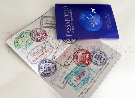 Invitaciones de Boda: Pasaporte + Tarjeta de Embarque