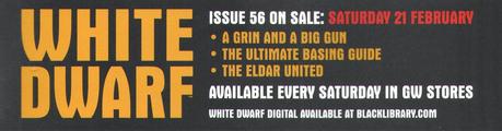 Adelanto de la White Dwarf Weekly número 56