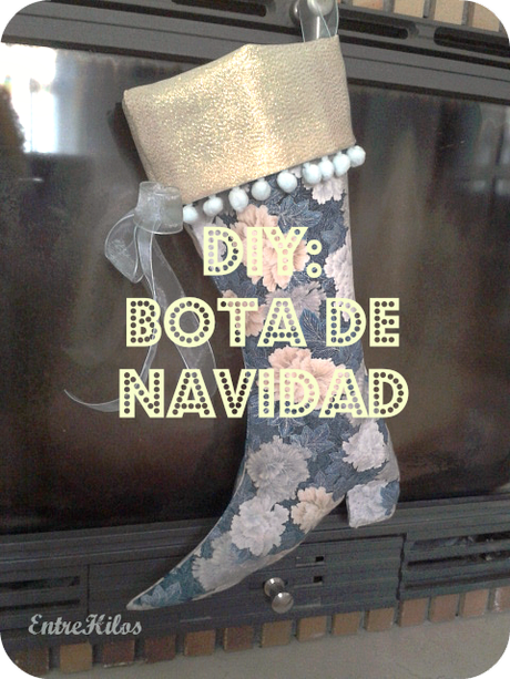 tutorial diy bota de navidad tutorial diy bota de navidad