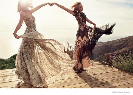 ¡Taylor Swift y Karlie Kloss portada de Vogue!