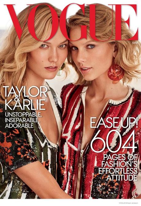 ¡Taylor Swift y Karlie Kloss portada de Vogue!