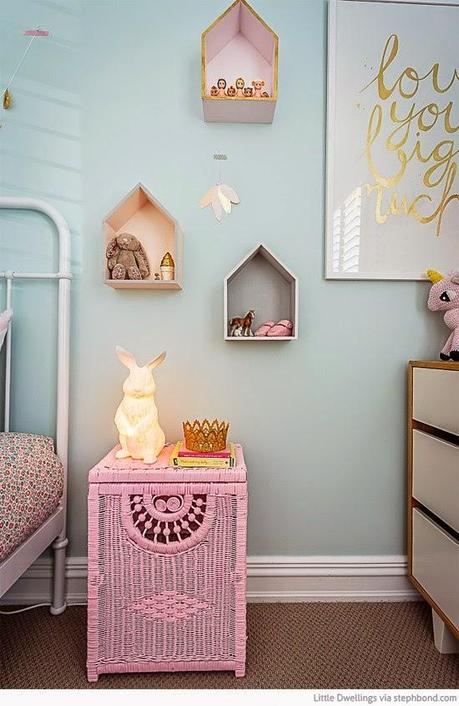 Enamorate de este dormitorio de niña y DI SI AL AZUL PASTEL! Enamorate de este dormitorio de niña y DI SI AL AZUL PASTEL!
