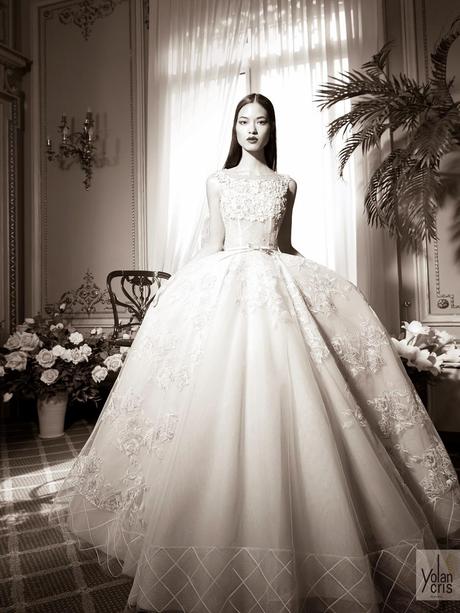 Topacio Vestido de novia de Alta Costura de YolanCris para otoño-invierno 2016