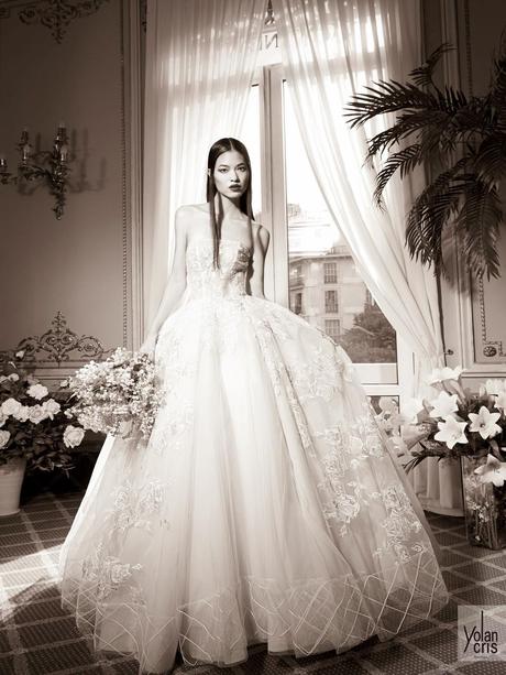 Ambar Vestido de novia de Alta Costura de YolanCris para otoño-invierno 2016
