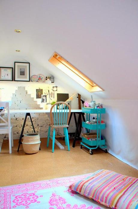 UN TRASTERO CONVERTIDO EN ZONA DE DESPACHO UN TRASTERO CONVERTIDO EN ZONA DE DESPACHO