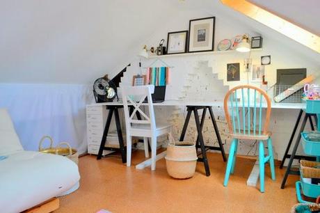 UN TRASTERO CONVERTIDO EN ZONA DE DESPACHO UN TRASTERO CONVERTIDO EN ZONA DE DESPACHO