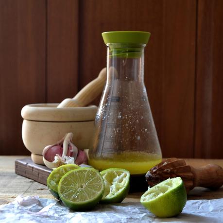 VERDURAS A LA BARBACOA CON VINAGRETA DE LIMA VERDURAS A LA BARBACOA CON VINAGRETA DE LIMA