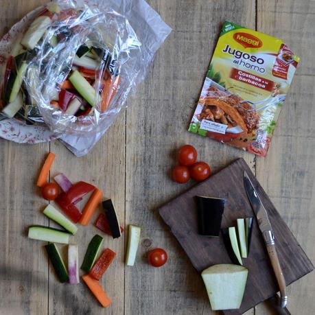 VERDURAS A LA BARBACOA CON VINAGRETA DE LIMA VERDURAS A LA BARBACOA CON VINAGRETA DE LIMA