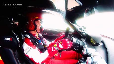 Vettel ya ha probado el Ferrari FXX K Vettel ya ha probado el Ferrari FXX K