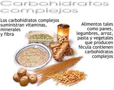Comer de todo y bajar de peso no es un mito. carbohidratos