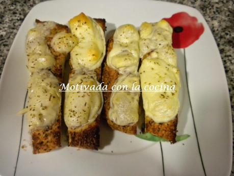 Focaccia con provolone