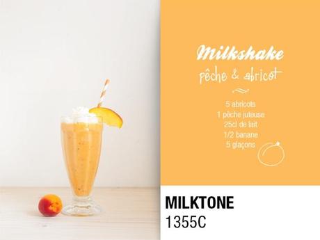 Milktone, el Pantone de los batidos