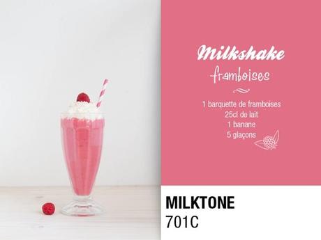Milktone, el Pantone de los batidos