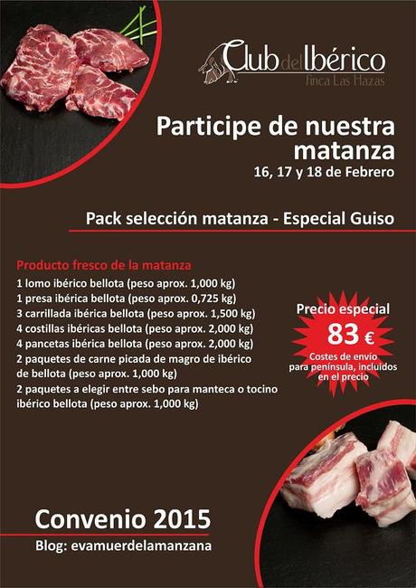 Pack selección matanza cerdo ibérico de bellota - Guiso